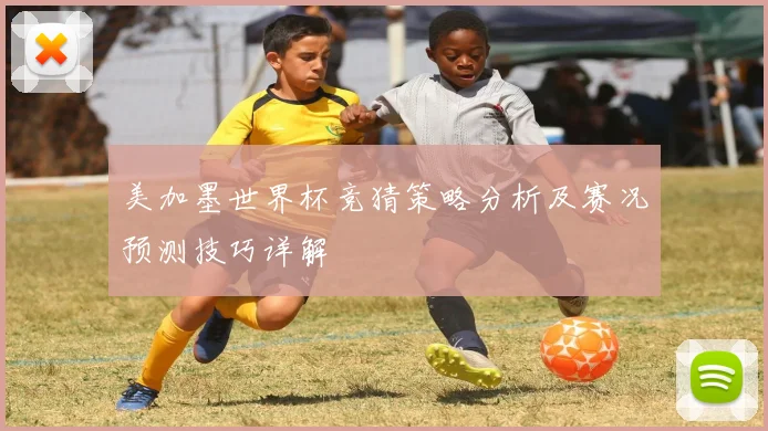 美加墨世界杯竞猜策略分析及赛况预测技巧详解